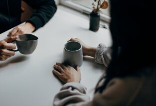 Conversations involve listening
